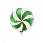 Balon foliowy Cukierek, 35cm, zielony