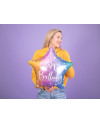 Balon foliowy Happy Birthday, 40cm, mix