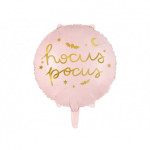 Balon foliowy Hocus Pocus, 45 cm, różowy