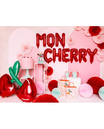 Balon foliowy Litera ''J'', 35cm, czerwony