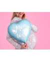 Balon foliowy Mom to Be, 35cm, niebieski