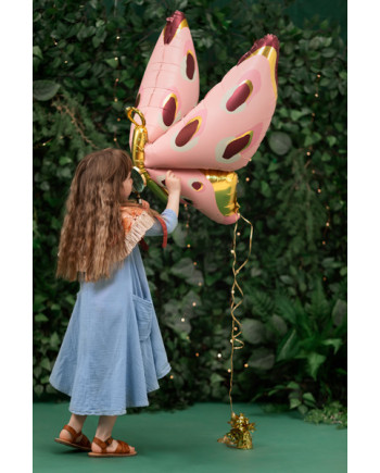 Balon foliowy Motyl, 120x87 cm, mix