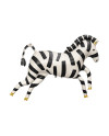 Balon foliowy Zebra, 115x85 cm, mix