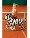 Balon foliowy Zebra, 115x85 cm, mix