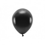 Balony Eco 26cm metalizowane, czarny (1 op. / 10 szt.)