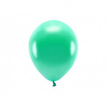 Balony Eco 26cm metalizowane, zielony (1 op. / 10 szt.)