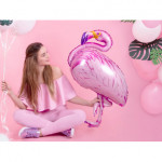 Balon foliowy Flaming, różowy, 70x95cm