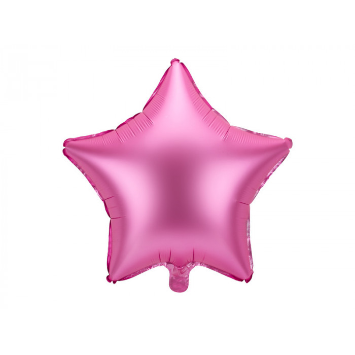 Balon foliowy Gwiazdka, 48cm, różowy
