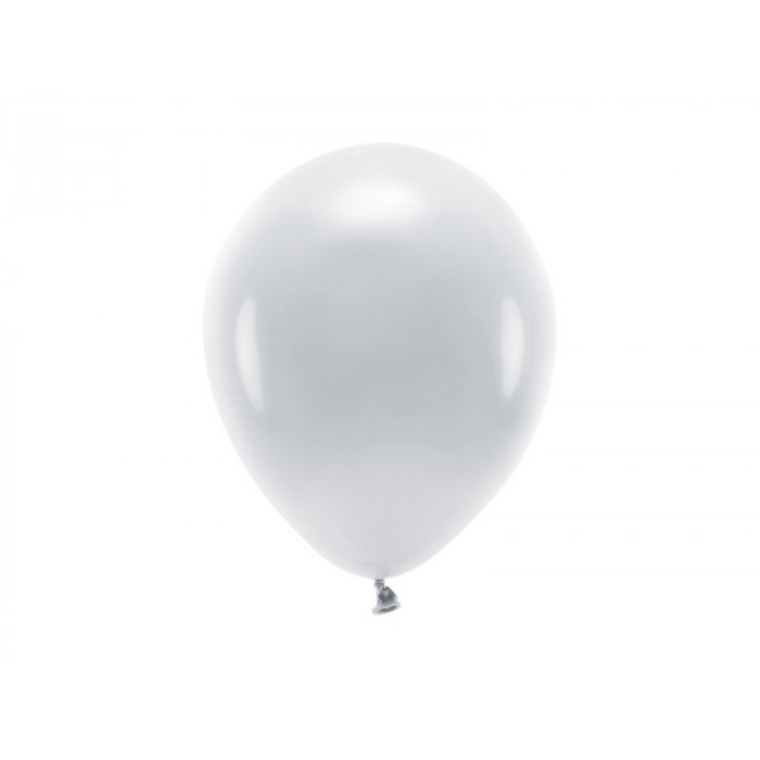 Balony Eco 26cm pastelowe, szary (1 op. / 10 szt.)