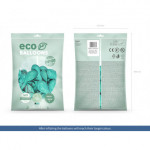Balony Eco 30cm pastelowe, ciemna mięta (1 op. / 100 szt.)