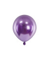 Balony Glossy 12 cm, fiolet (1 op. / 50 szt.)