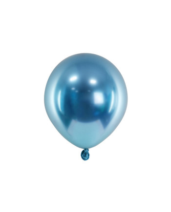 Balony Glossy 12 cm, niebieski (1 op. / 50 szt.)