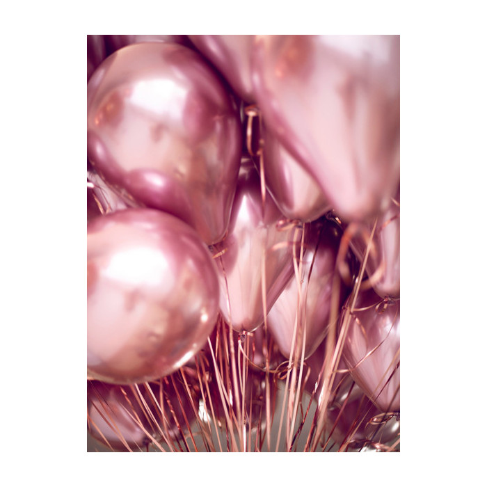 Balony Glossy 30cm, różowe złoto (1 op. / 10 szt.)