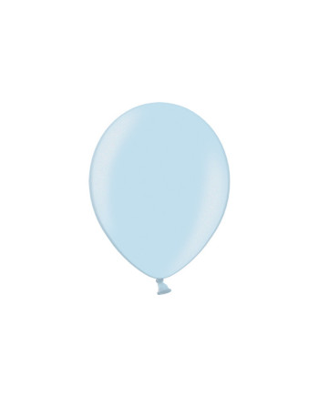 Balony 23cm, Metallic Light Blue (1 op. / 100 szt.)