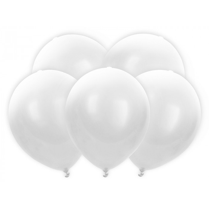 Balony Led 30cm, biały (1...