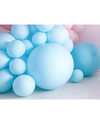 Balon okrągły 60cm, Pastel Light Blue