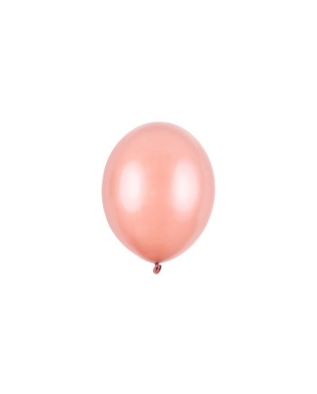 Balony Strong 12cm, Metallic Rose Gold (1 op. / 100 szt.)