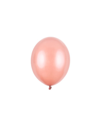 Balony Strong 23cm, Metallic Rose Gold (1 op. / 100 szt.)