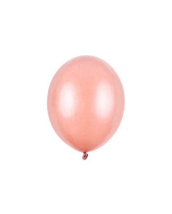 Balony Strong 30cm, Metallic Rose Gold (1 op. / 10 szt.)