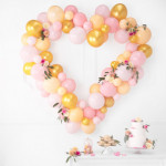 Balony Strong 27cm, Pastel Baby Pink (1 op. / 50 szt.)