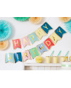 Baner Happy Birthday, mix, 15 x 175 cm