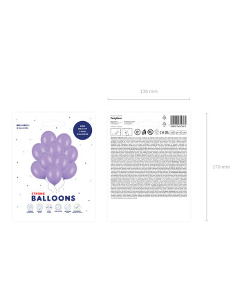 Balony Strong 30cm, Pastel Lavender Blue (1 op. / 10 szt.)