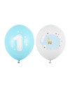 Balony 30 cm, Roczek, Pastel Light Blue (1 op. / 50 szt.)