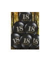 Balony 30cm, 18 & Brilliant, Pastel Black (1 op. / 50 szt.)