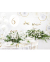 Balony 30cm, Just Married, P. Pure White (1 op. / 6 szt.)