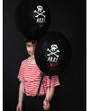 Balony 30cm, Piraci, Pastel Black (1 op. / 50 szt.)