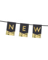 Baner Happy New Year, 135x16,5 cm