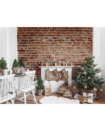 Drewniany baner Merry Christmas, 87x17cm