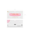 Baner I Love You, 150x30 cm, mix