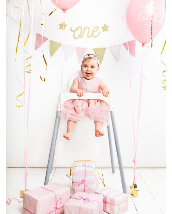 Girlanda 1st Birthday - Flagietki, 1,3m