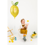 Balon foliowy Cytrynka, 50x75 cm, mix
