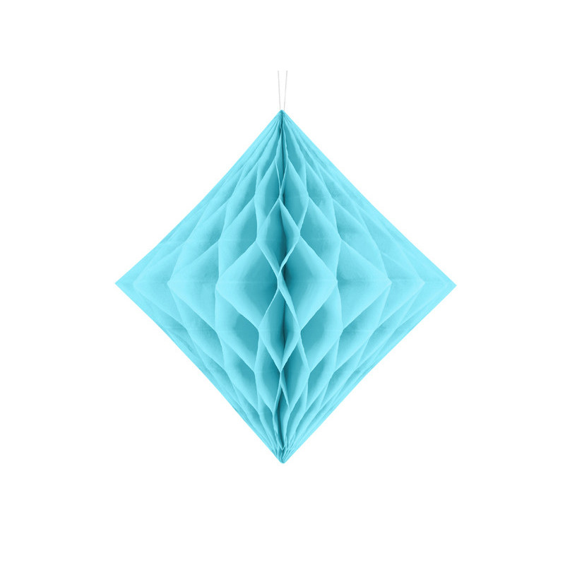 Diament bibułowy, jasny błękit, 20cm