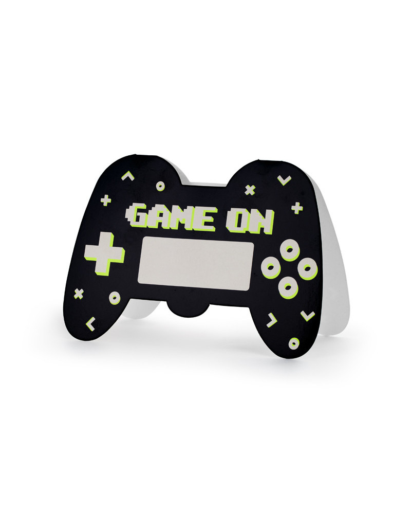 Zaproszenia Gamepad, mix (1 op. / 6 szt.)