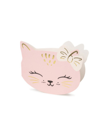 Zaproszenia Kotki, 13 x 10cm, mix (1 op. / 6 szt.)