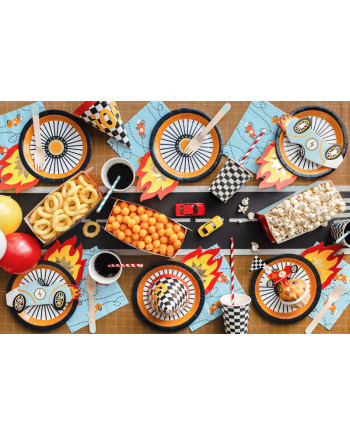 Zaproszenia Autko, mix (1 op. / 6 szt.)