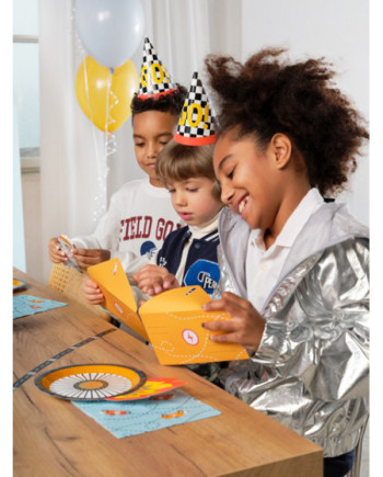 Zaproszenia Autko, mix (1 op. / 6 szt.)