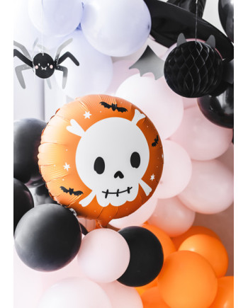 Dekoracja papierowa Pająki, 27x17 cm, czarny (1 op. / 5 szt.)