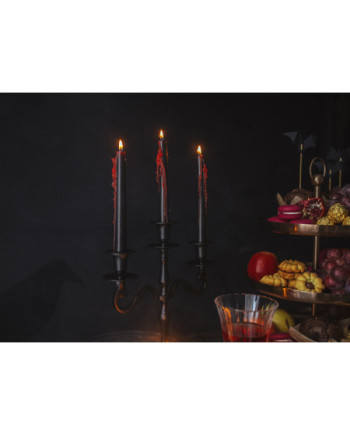 Świece krwawiące, 25cm (1 op. / 3 szt.)