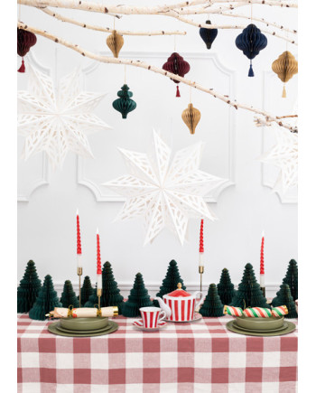 Gwiazda papierowa, 50 cm, biały