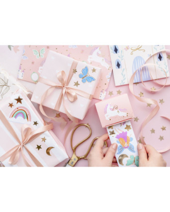 Naklejki Jednorożce, mix (1 op. / 3 szt.)