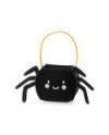 Torebka na słodycze Pająk, czarna