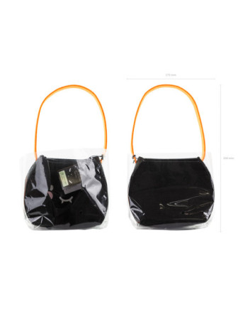 Torebka na słodycze Pająk, czarna