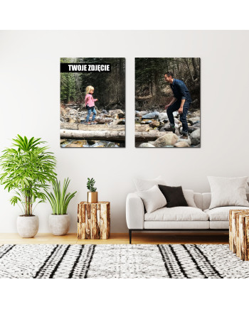Fotoobraz z Twojego Zdjęcia - Wydruk na Płótnie Canvas