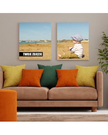 Fotoobraz z Twojego Zdjęcia - Wydruk na Płótnie Canvas