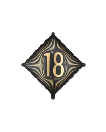 Balon foliowy ''18'', 46x46 cm, mix