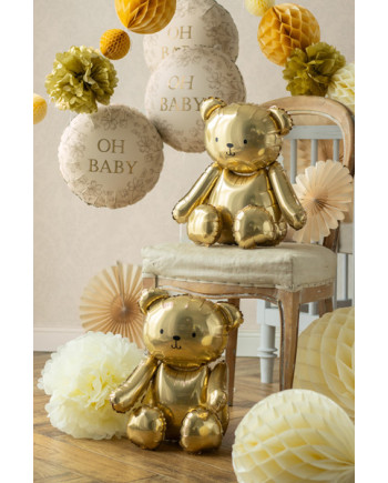 Balon foliowy pastylka Oh Baby, 35x35 cm, mix